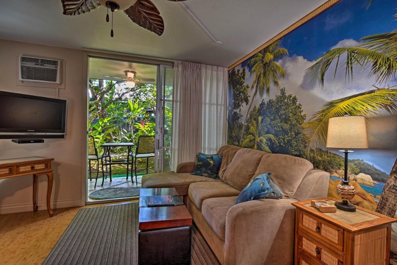 Kailua Studio With Pool Access And Garden Views! Daire Dış mekan fotoğraf